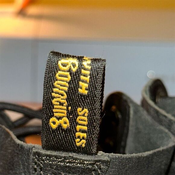 Dr. Martens 1460 Pascal Women's Black Combat Boots Size 6 - Picture 4 of 12